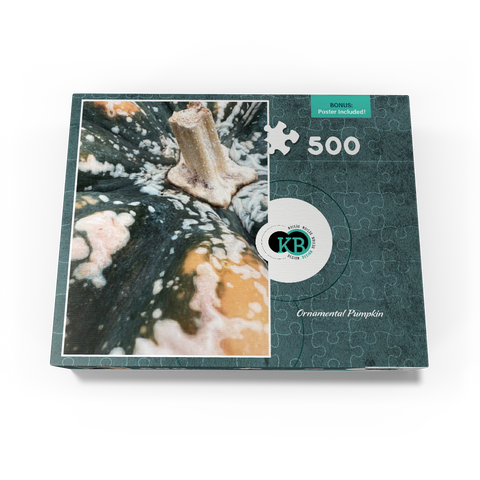 Macro Photography: Ornamental Pumpkin, no.1 500 Jigsaw Puzzle box view3