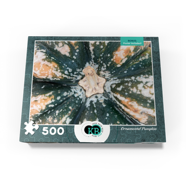 Macro Photography: Ornamental Pumpkin, no.2 500 Jigsaw Puzzle box view3