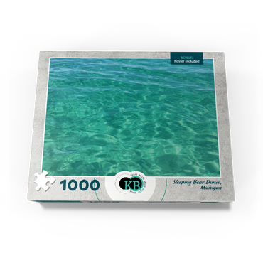 Nature Photography: Tranquil Waters, Sleeping Bear Dunes, Michigan 1000 Jigsaw Puzzle box view3