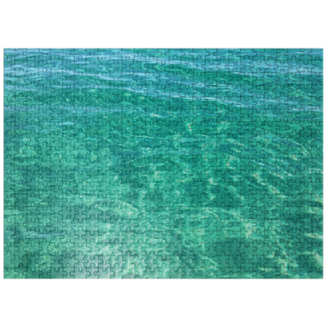 puzzleplate Nature Photography: Tranquil Waters, Sleeping Bear Dunes, Michigan 500 Jigsaw Puzzle