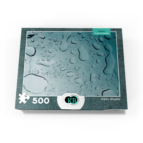 Macro Photography: Water Droplet, no.1 500 Jigsaw Puzzle box view3