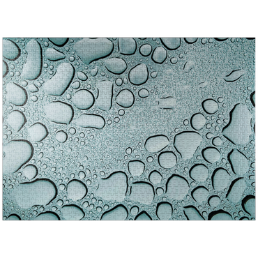 puzzleplate Macro Photography: Water Droplet, no.2 1000 Jigsaw Puzzle