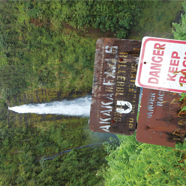 Hawaii, The Big Island: Akaka Falls Signage 1000 Jigsaw Puzzle 3D Modell