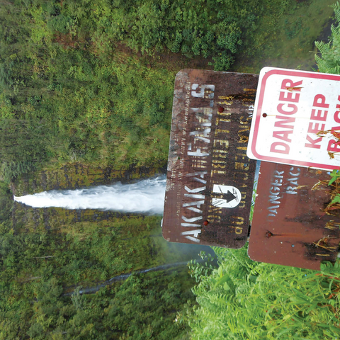 Hawaii, The Big Island: Akaka Falls Signage 500 Jigsaw Puzzle 3D Modell