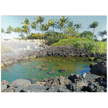 puzzleplate Hawaii, The Big Island: Anchialine Ponds 1000 Jigsaw Puzzle