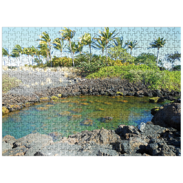 puzzleplate Hawaii, The Big Island: Anchialine Ponds 500 Jigsaw Puzzle