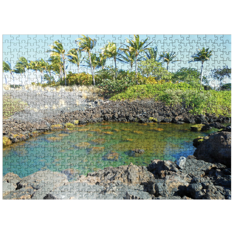 puzzleplate Hawaii, The Big Island: Anchialine Ponds 500 Jigsaw Puzzle