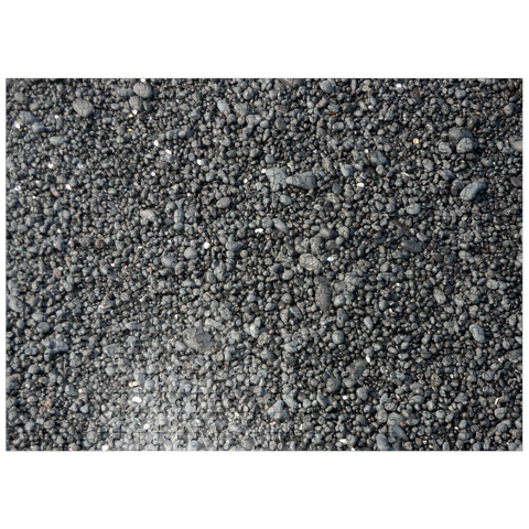 puzzleplate Hawaii, The Big Island: Black Pebbled Beach Collage 500 Jigsaw Puzzle