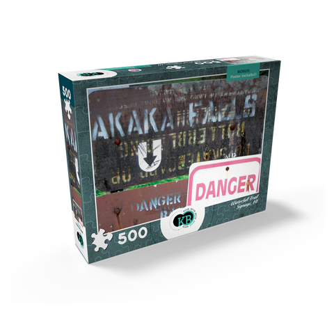 Hawaii, The Big Island: Waterfall Trail Signage 500 Jigsaw Puzzle box view2