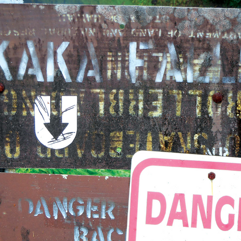 Hawaii, The Big Island: Waterfall Trail Signage 500 Jigsaw Puzzle 3D Modell