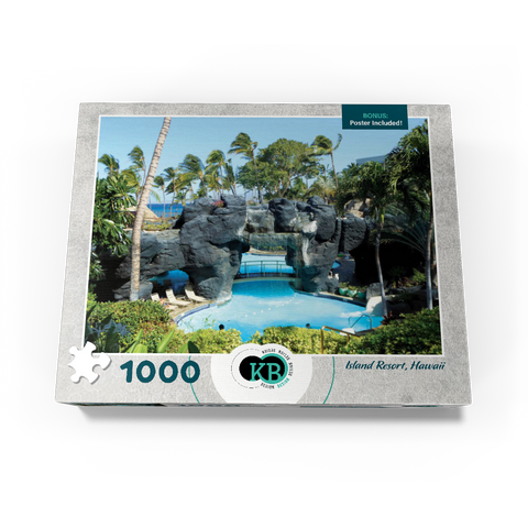 Hawaii, The Big Island: Island Resort Paradise 1000 Jigsaw Puzzle box view3