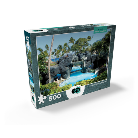 Hawaii, The Big Island: Island Resort Paradise 500 Jigsaw Puzzle box view2