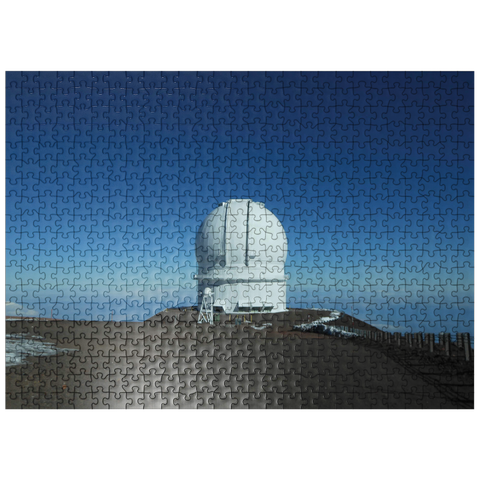 puzzleplate Hawaii, The Big Island: Keck Telescope, Mauna Kea 500 Jigsaw Puzzle