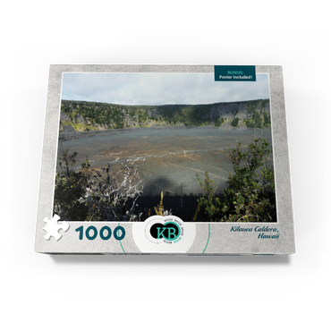Hawaii, The Big Island: Kilauea Caldera 1000 Jigsaw Puzzle box view3