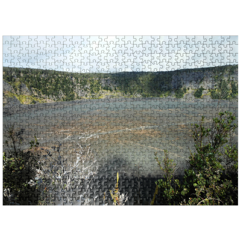 puzzleplate Hawaii, The Big Island: Kilauea Caldera 500 Jigsaw Puzzle