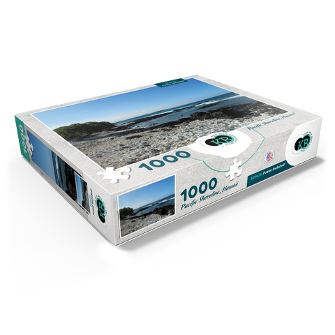 Hawaii, The Big Island: Rocky Pacific Shoreline 1000 Jigsaw Puzzle box view1
