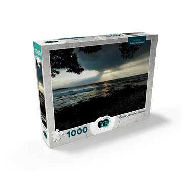 Hawaii, The Big Island: Pacific Shoreline Sunset 1000 Jigsaw Puzzle box view2