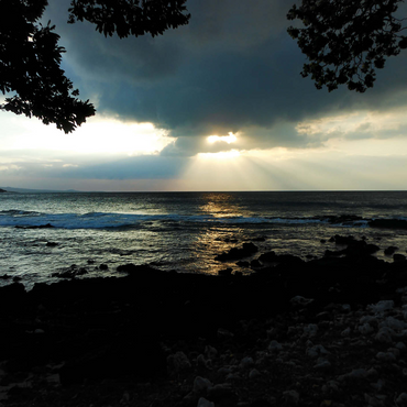 Hawaii, The Big Island: Pacific Shoreline Sunset 1000 Jigsaw Puzzle 3D Modell