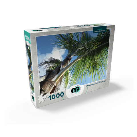 Hawaii, The Big Island: Palm Branches 1000 Jigsaw Puzzle box view2