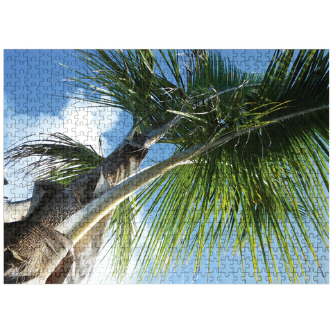puzzleplate Hawaii, The Big Island: Palm Branches 500 Jigsaw Puzzle