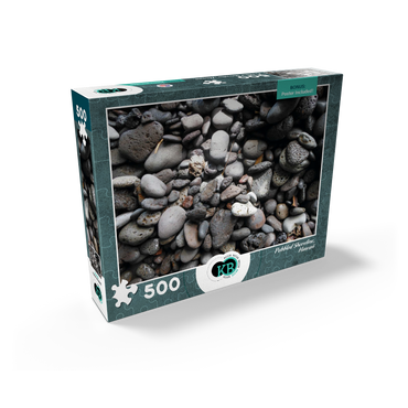 Hawaii, The Big Island: Pebbled Shoreline 500 Jigsaw Puzzle box view2