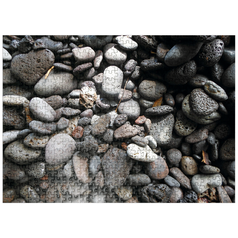 puzzleplate Hawaii, The Big Island: Pebbled Shoreline 500 Jigsaw Puzzle