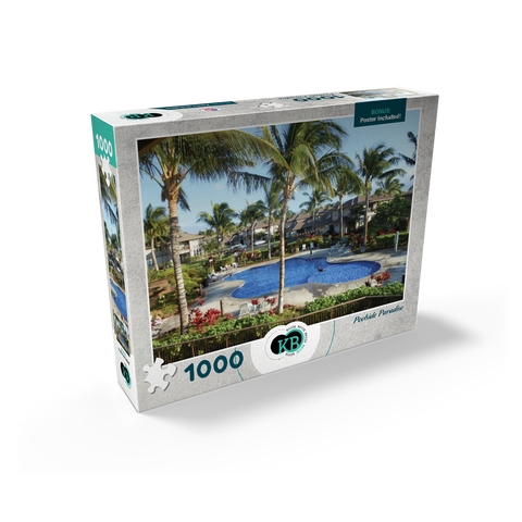 Hawaii, The Big Island: Poolside Paradise Resort 1000 Jigsaw Puzzle box view2