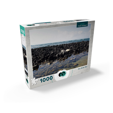 Hawaii, The Big Island: Sea Turtle Pair 1000 Jigsaw Puzzle box view2