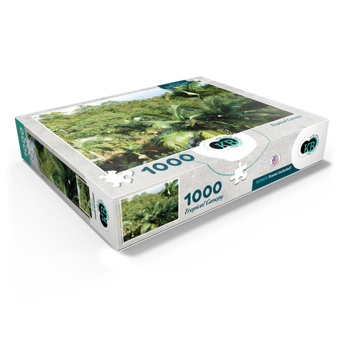 Hawaii, The Big Island: Tropical Island Canopy 1000 Jigsaw Puzzle box view1