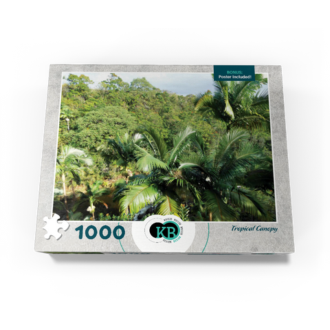 Hawaii, The Big Island: Tropical Island Canopy 1000 Jigsaw Puzzle box view3