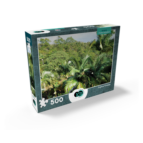 Hawaii, The Big Island: Tropical Island Canopy 500 Jigsaw Puzzle box view2