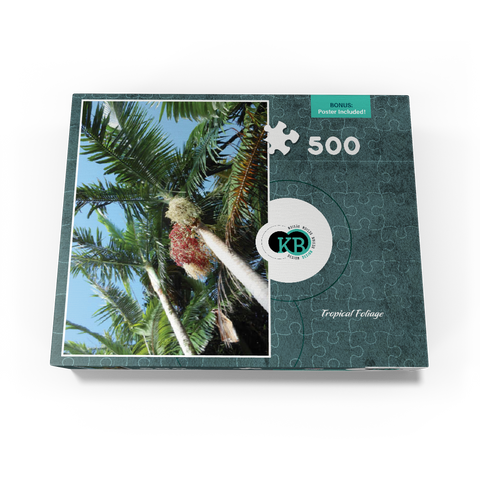 Hawaii, The Big Island: Tropical Foliage 500 Jigsaw Puzzle box view3