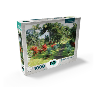 Hawaii, The Big Island: Tropical Garden 1000 Jigsaw Puzzle box view2