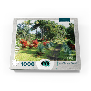 Hawaii, The Big Island: Tropical Garden 1000 Jigsaw Puzzle box view3