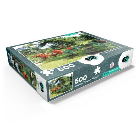 Hawaii, The Big Island: Tropical Garden 500 Jigsaw Puzzle box view1