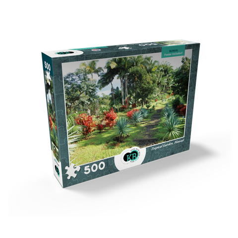 Hawaii, The Big Island: Tropical Garden 500 Jigsaw Puzzle box view2
