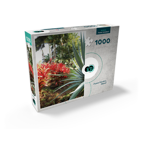 Hawaii, The Big Island: Tropical Gardens Paradise 1000 Jigsaw Puzzle box view2