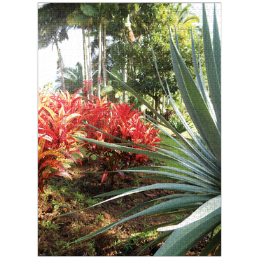 puzzleplate Hawaii, The Big Island: Tropical Gardens Paradise 1000 Jigsaw Puzzle