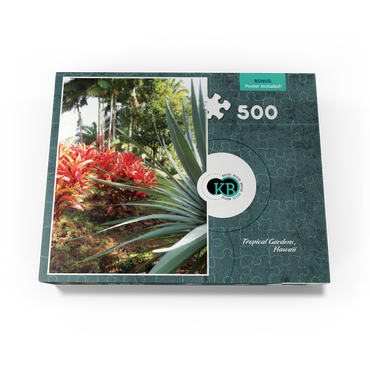 Hawaii, The Big Island: Tropical Gardens Paradise 500 Jigsaw Puzzle box view3