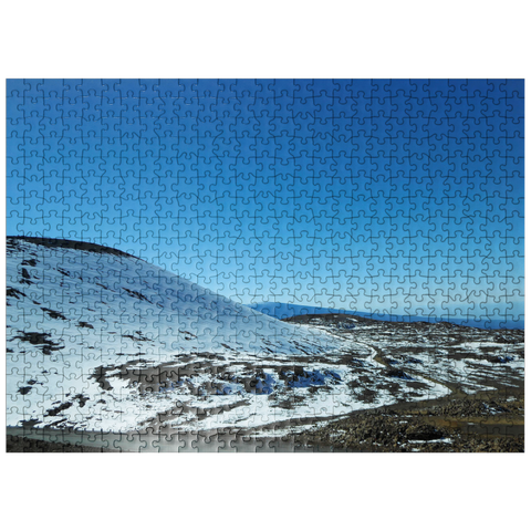 puzzleplate Hawaii, The Big Island: Waimea Roadside 500 Jigsaw Puzzle