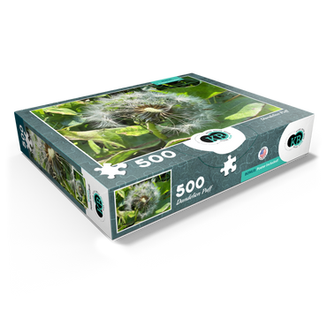 Macro Photography: Dandelion Puff, no.1 500 Jigsaw Puzzle box view1