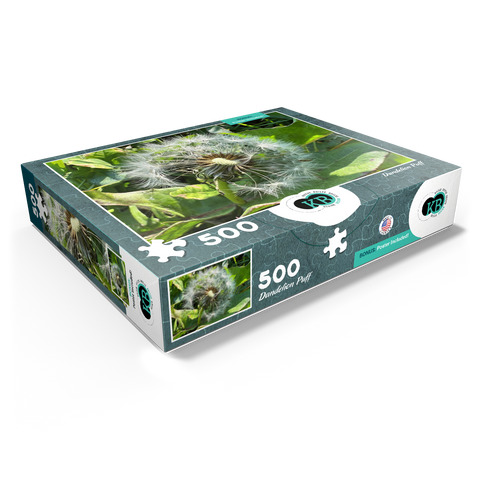 Macro Photography: Dandelion Puff, no.1 500 Jigsaw Puzzle box view1