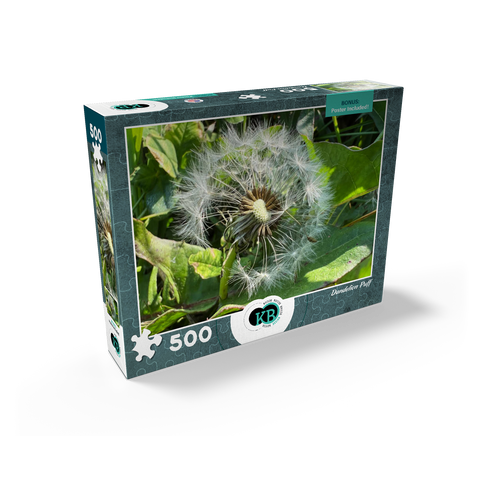 Macro Photography: Dandelion Puff, no.1 500 Jigsaw Puzzle box view2