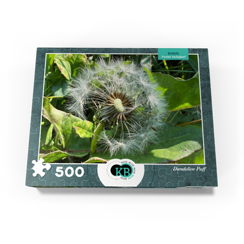 Macro Photography: Dandelion Puff, no.1 500 Jigsaw Puzzle box view3