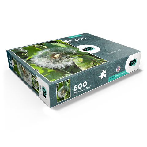 Macro Photography: Dandelion Puff, no.2 500 Jigsaw Puzzle box view1