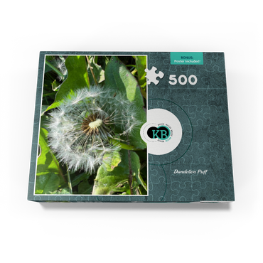 Macro Photography: Dandelion Puff, no.2 500 Jigsaw Puzzle box view3