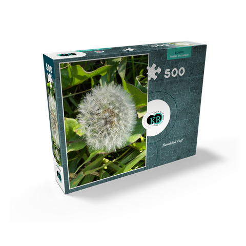 Macro Photography: Dandelion Puff, no.4 500 Jigsaw Puzzle box view2