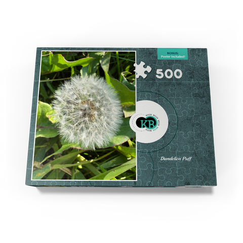 Macro Photography: Dandelion Puff, no.4 500 Jigsaw Puzzle box view3