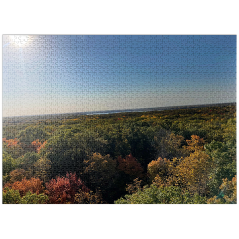 puzzleplate Nature Photography: Minnesota Fall 1000 Jigsaw Puzzle