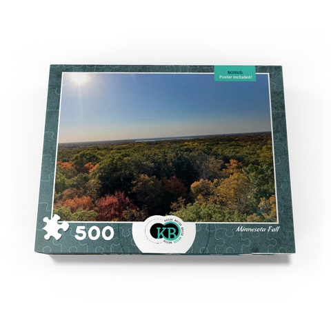 Nature Photography: Minnesota Fall 500 Jigsaw Puzzle box view3
